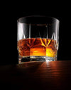 Crystal Whiskey Glasses - Set of 2 Imperial Glass Tumblers (12oz)