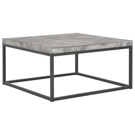 Coffee Table 29.5"x29.5"x15" Concrete Look