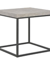 Coffee Table 29.5"x29.5"x15" Concrete Look