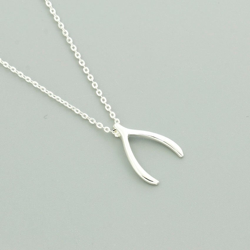Minimalist Deer Horn Antler Necklace Pendant Women