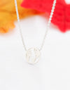 Minimalist Disc Coin Pendant Necklaces For Women