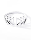 Minimalist Geometric Triple Triangle Rings For