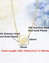 Minimalist Women Jewelry Ocean Wave Pendants