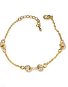 Madison 14K Gold Plated Chain Bracelet